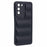 JTW Series For Samsung Galaxy S21 4G / 5G Case Down Jacket TPU Shockproof Phone Protector - Black - 3