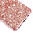 For Samsung Galaxy A35 5G Cell Phone Case Electroplating TPU Frame Glitter Sequins PC Back Shell - Rose Gold - 3