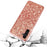 For Samsung Galaxy A35 5G Cell Phone Case Electroplating TPU Frame Glitter Sequins PC Back Shell - Rose Gold - 4