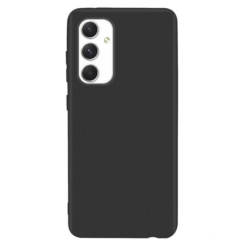 For Samsung Galaxy S24 Shockproof TPU Case Matte Cell Phone Cover - Black - 1