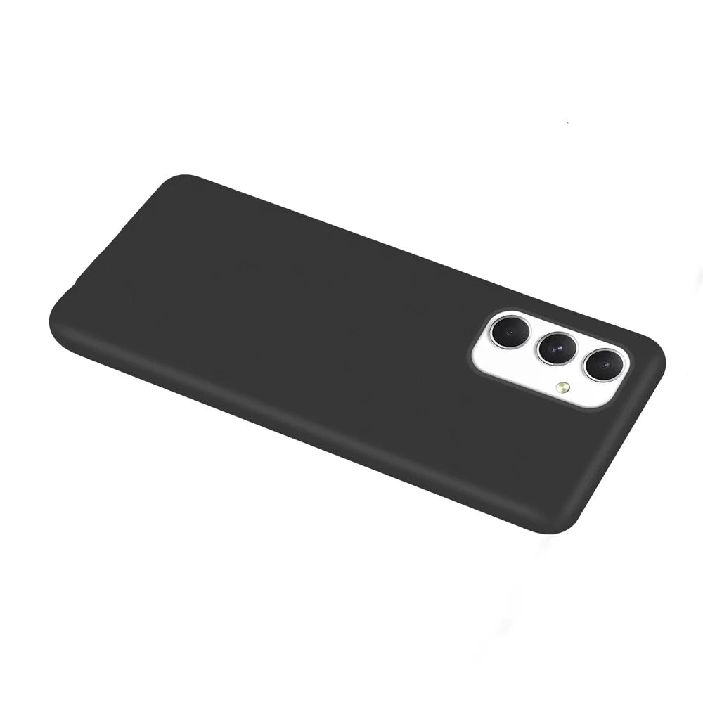 For Samsung Galaxy S24 Shockproof TPU Case Matte Cell Phone Cover - Black - 3