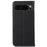 KHAZNEH For Google Pixel 10 Pro XL / 9 Pro XL Case RFID Blocking Genuine Cow Leather Wallet Phone Cover - Black - 7