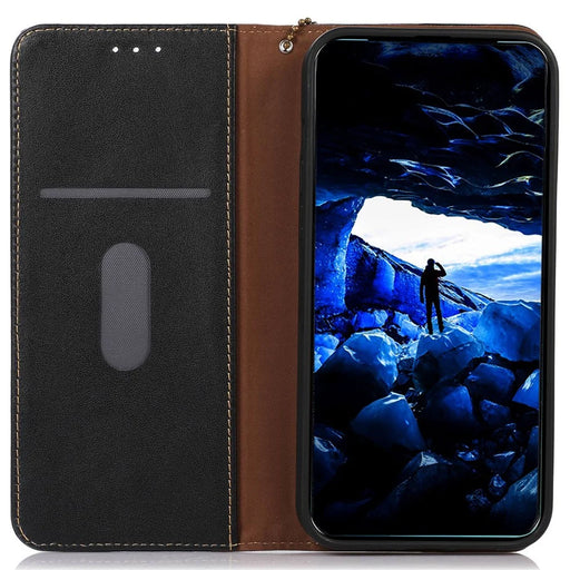 KHAZNEH For OnePlus Nord CE4 5G / Oppo K12 Phone Case RFID Blocking Nappa Texture Cover - Black - 2