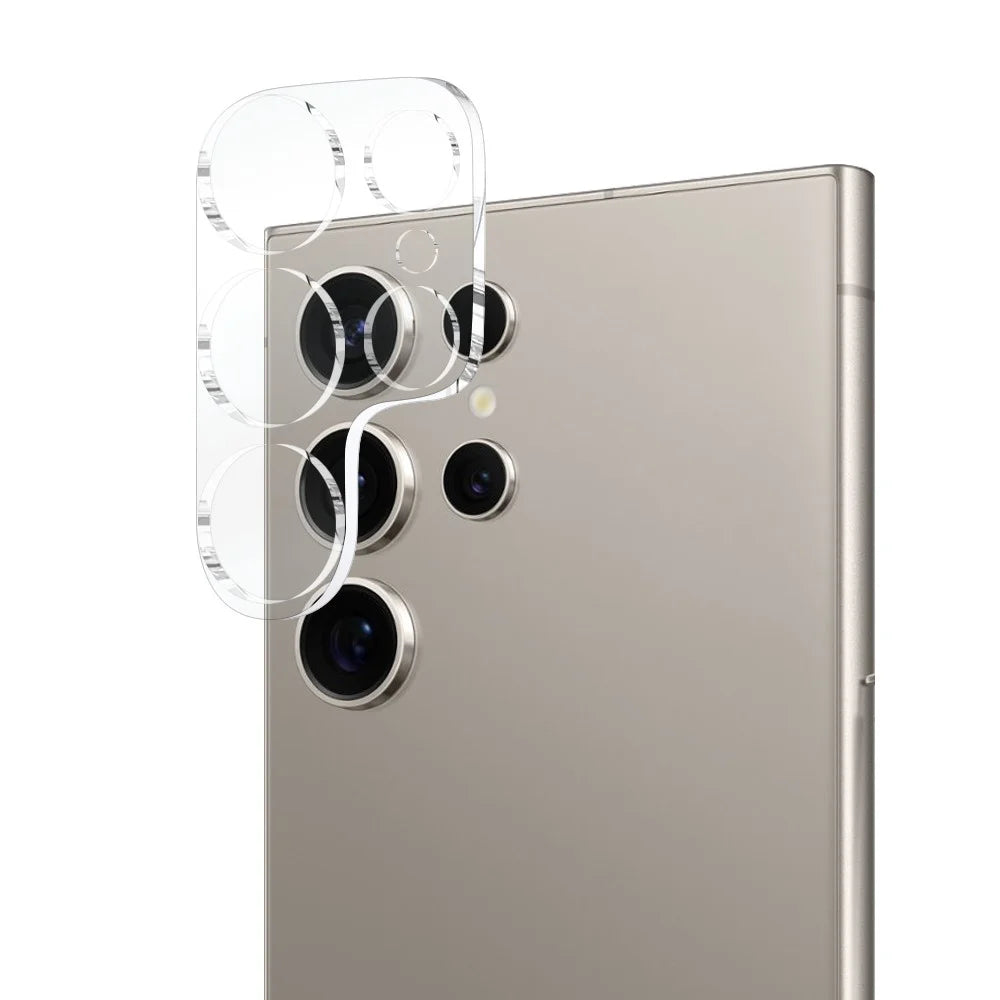 NORTHJO For Samsung Galaxy S24 Ultra TPU Case +Tempered Glass Film+Camera Lens Film (Support Fingerprint Unlock) - 4