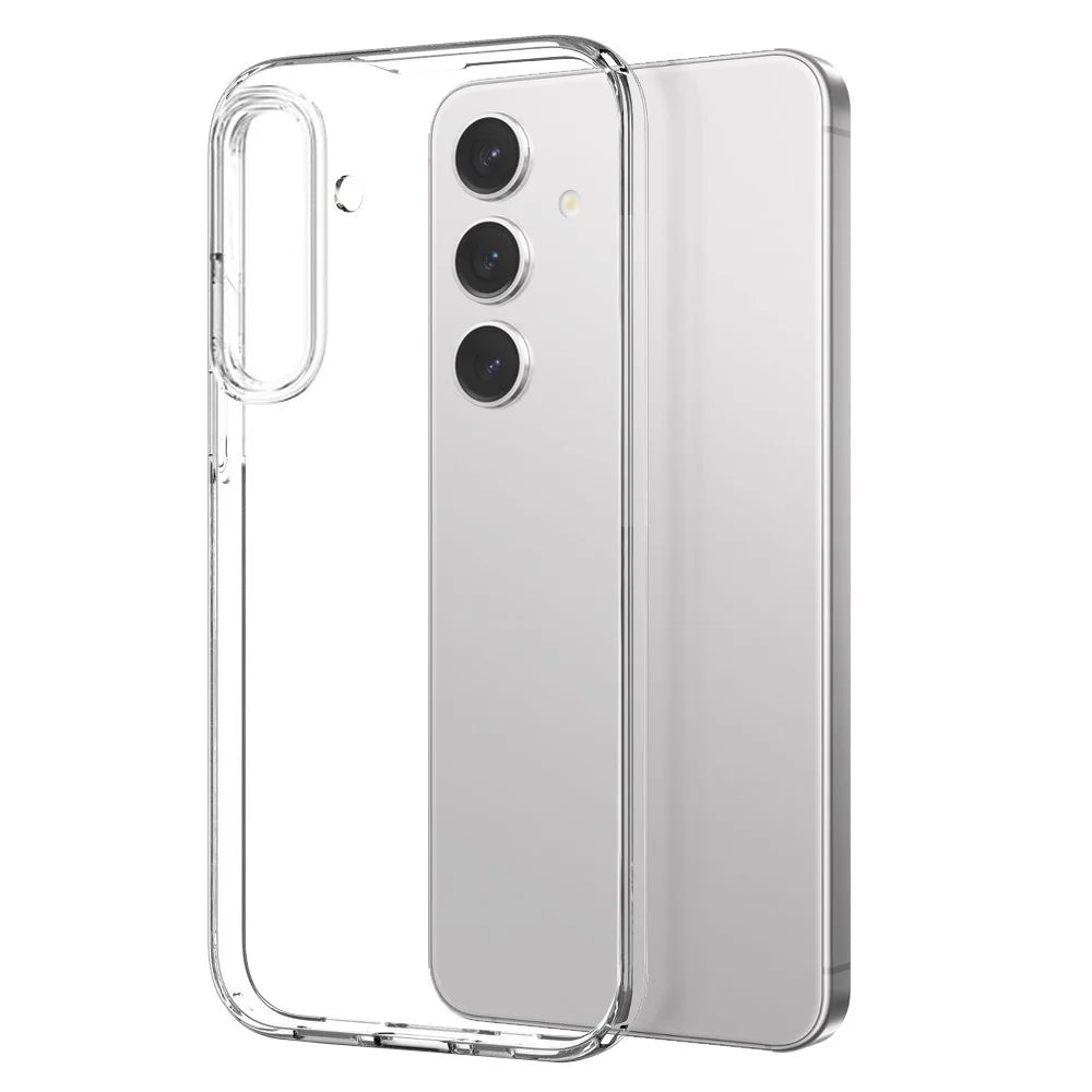NORTHJO For Samsung Galaxy S24 TPU Phone Case+Tempered Glass Film+Camera Lens Protector (Support Fingerprint Unlock) - 3
