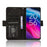 For TCL 50 SE Case PU Leather Multiple Card Slots Shockproof Flip Phone Cover - Black - 3