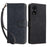 For TCL 505 T509K / T5094 Leather Case with Strap RFID Blocking Wallet Phone Cover - Black - 1