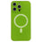 For iPhone 15 Pro Max Case Compatible with MagSafe Shiny Glitter TPU Phone Cover - Fluorescent Green - 1