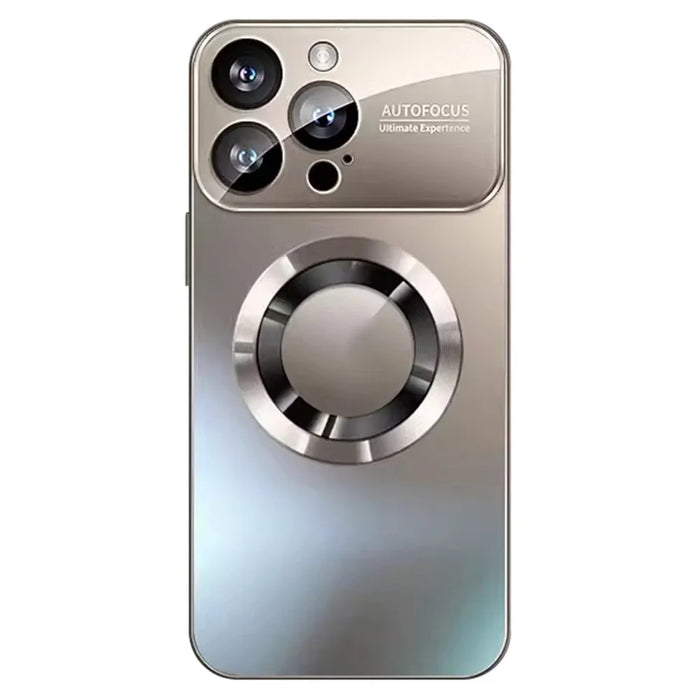 For iPhone 12 Pro Case Compatible with MagSafe Slim PC Phone Shell - Titanium Grey - 1