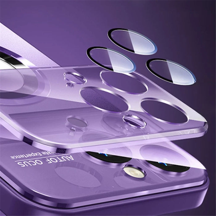For iPhone 12 Pro Case Compatible with MagSafe Slim PC Phone Shell - Titanium Grey - 4
