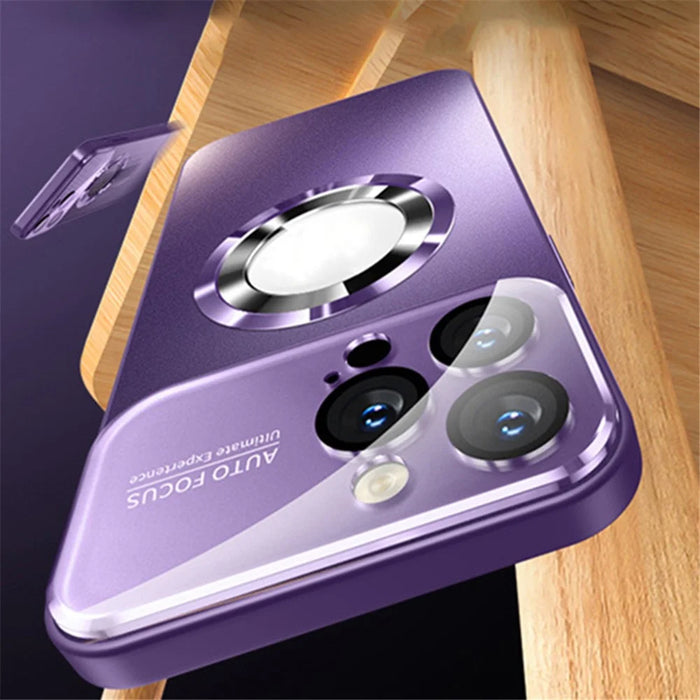 For iPhone 12 Pro Case Compatible with MagSafe Slim PC Phone Shell - Titanium Grey - 6