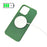 For iPhone 15 Plus Case PU Leather Coated TPU Protective Magnetic Phone Cover - Brown - 2