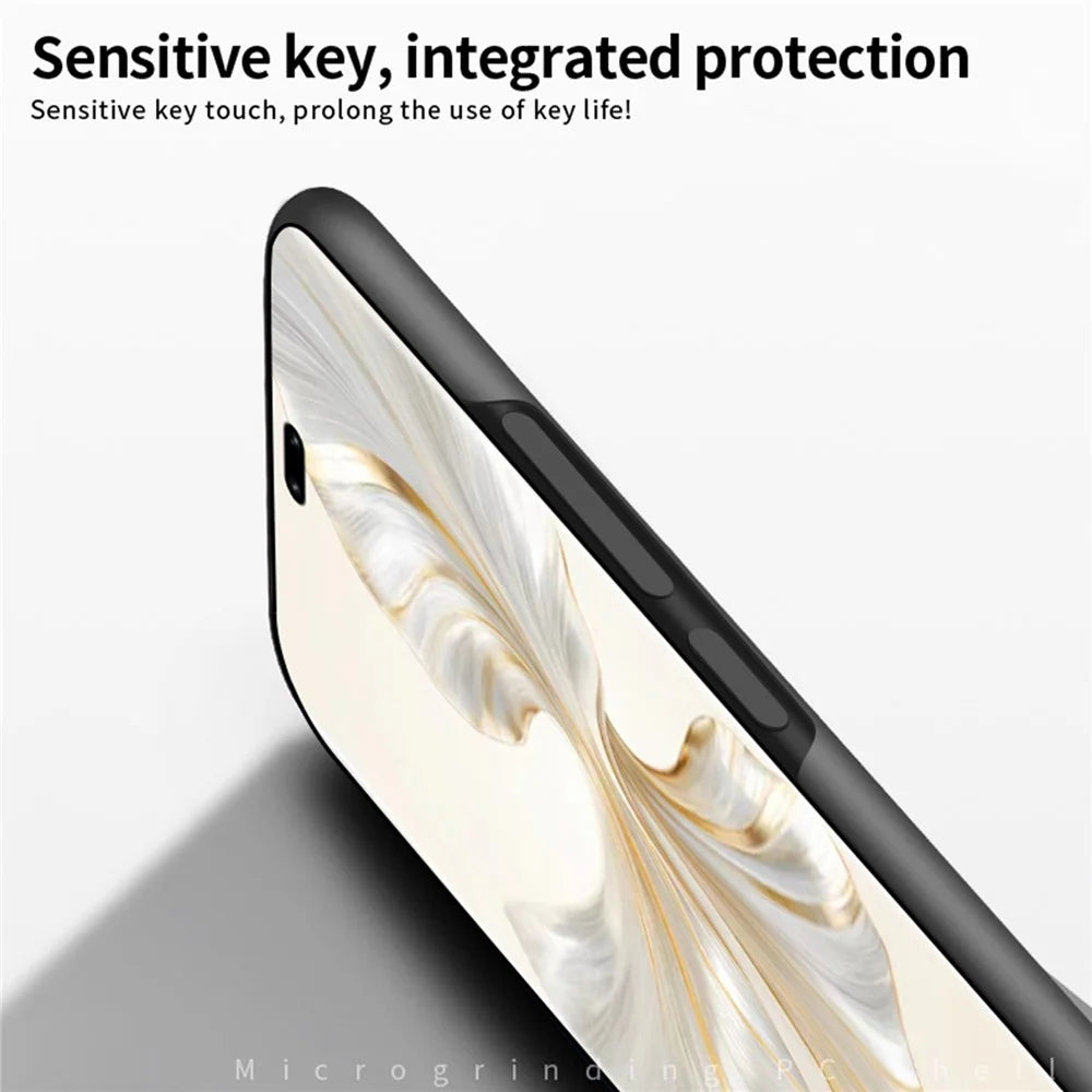 MOFI JK PC Series-1 Shield For vivo X100 Pro 5G Case Anti-fingerprint Matte Design Protective Cover - Black - 3