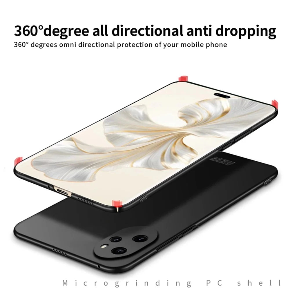 MOFI JK PC Series-1 Shield For vivo X100 Pro 5G Case Anti-fingerprint Matte Design Protective Cover - Black - 6