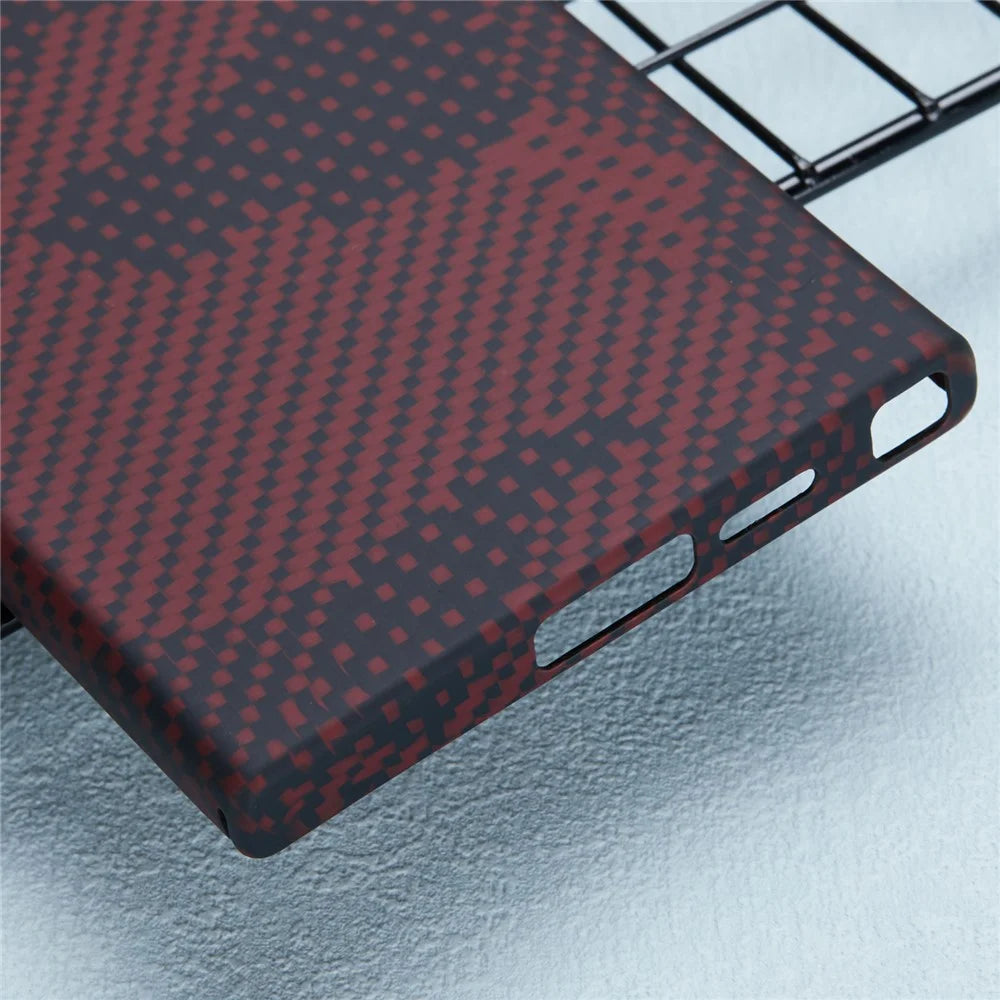 For Samsung Galaxy S24 Ultra Aramid Fiber Phone Case 600D Fine Texture Metal Lens Cover - Camouflage - 4