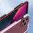 WOLMTT For iPhone 13 Pro Max 6.7 inch Case Dual Color Frame Drop Resistant PC+TPU Phone Cover - Red - 4