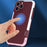 WOLMTT For iPhone 13 Pro Max 6.7 inch Case Dual Color Frame Drop Resistant PC+TPU Phone Cover - Red - 6