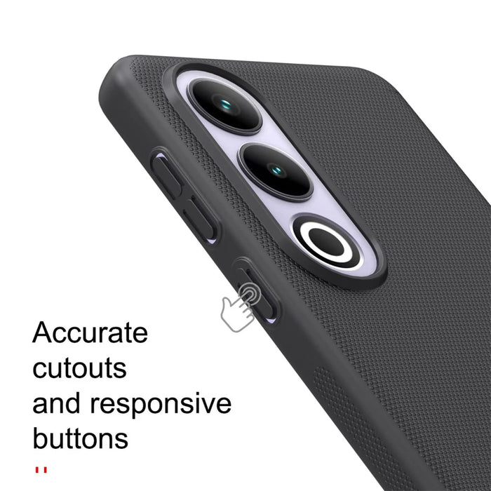 NILLKIN Frosted Shield For OnePlus Ace 3V 5G Cell Phone Case Hard PC Back Shell - Black - 7