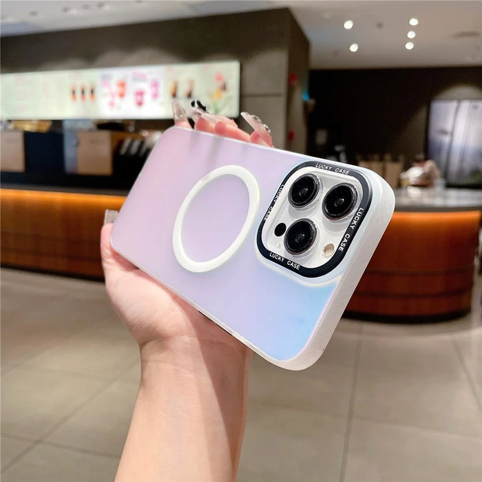 For iPhone 13 Pro Max 6.7 inch Cover Compatible with MagSafe PC+TPU Anti-scratch Cell Phone Case - 1