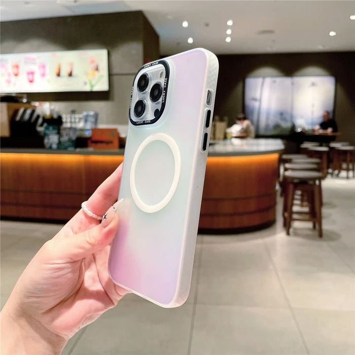 For iPhone 13 Pro Max 6.7 inch Cover Compatible with MagSafe PC+TPU Anti-scratch Cell Phone Case - 2