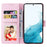 For Samsung Galaxy A54 5G Case RFID Blocking Magnetic Phone Cover with Lacquered Design - Rose Flower - 2