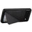 For Google Pixel 6 Case Kickstand Calf Textured Leather+PC+TPU Phone Shell - Black - 3