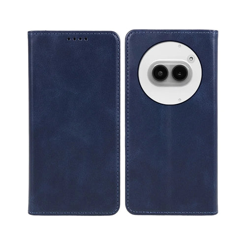 For Nothing Phone (2a) Plus / Phone (2a) Case Phone Back Cover with Magnetic Clasp Calf Texture Wallet - Blue - 1