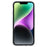 For iPhone 14 Plus Case TPU Pattern Printing Phone Guard Cover - Purple Flower - 2
