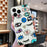 TPU Case for iPhone 14 Pro Max Shell Pattern Printing Protective Back Cover - Monster Eyes - 4