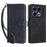 For Infinix Note 40 X6853 Case RFID Blocking Wallet PU Leather Stand Phone Cover - Black - 1