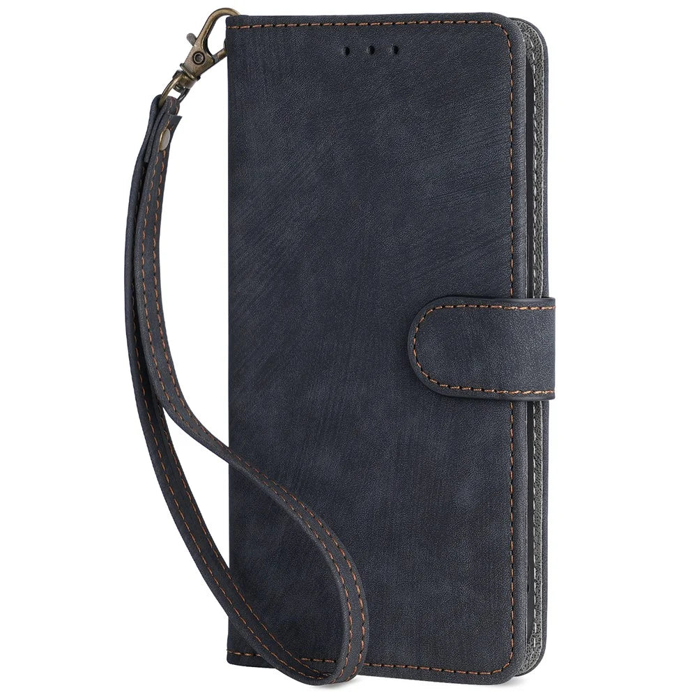 For Infinix Note 40 Pro 4G X6850 Wallet Case RFID Blocking Stand PU Leather Phone Cover - Black - 7