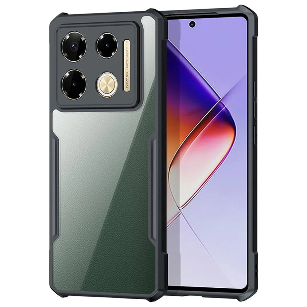 XUNDD For Infinix Note 40 Pro 5G Cell Phone Case TPU+Acrylic Drop-Proof Back Cover - 1