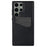 For Samsung Galaxy S23 Ultra Card Storage Phone Shell Shockproof Cell Phone Case PU+TPU Cover - Black - 1