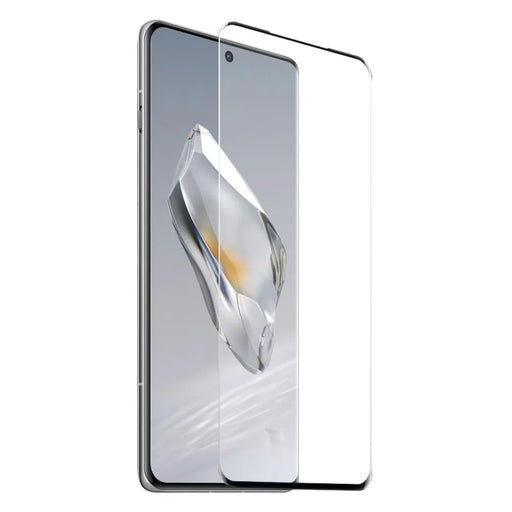 NORTHJO For OnePlus 12 5G Case Bump Proof TPU Phone Cover with 3D Curved Tempered Glass Film - Transparent - 2