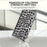 ABEEL For Samsung Galaxy S24 Ultra Case Leather Coated PC+TPU Back Phone Cover with Leopard Pattern - Silver - 3