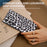 ABEEL For Samsung Galaxy S24 Ultra Case Leather Coated PC+TPU Back Phone Cover with Leopard Pattern - Silver - 6