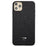 VESCENT For iPhone 13 Pro Max PC+TPU Case Hot Press Molding Glitter Powder Anti-drop Phone Cover - Black - 1
