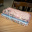 For iPhone 13 Diamond Texture Full Rhinestone Edge TPU Phone Cover - Transparent Pink - 2