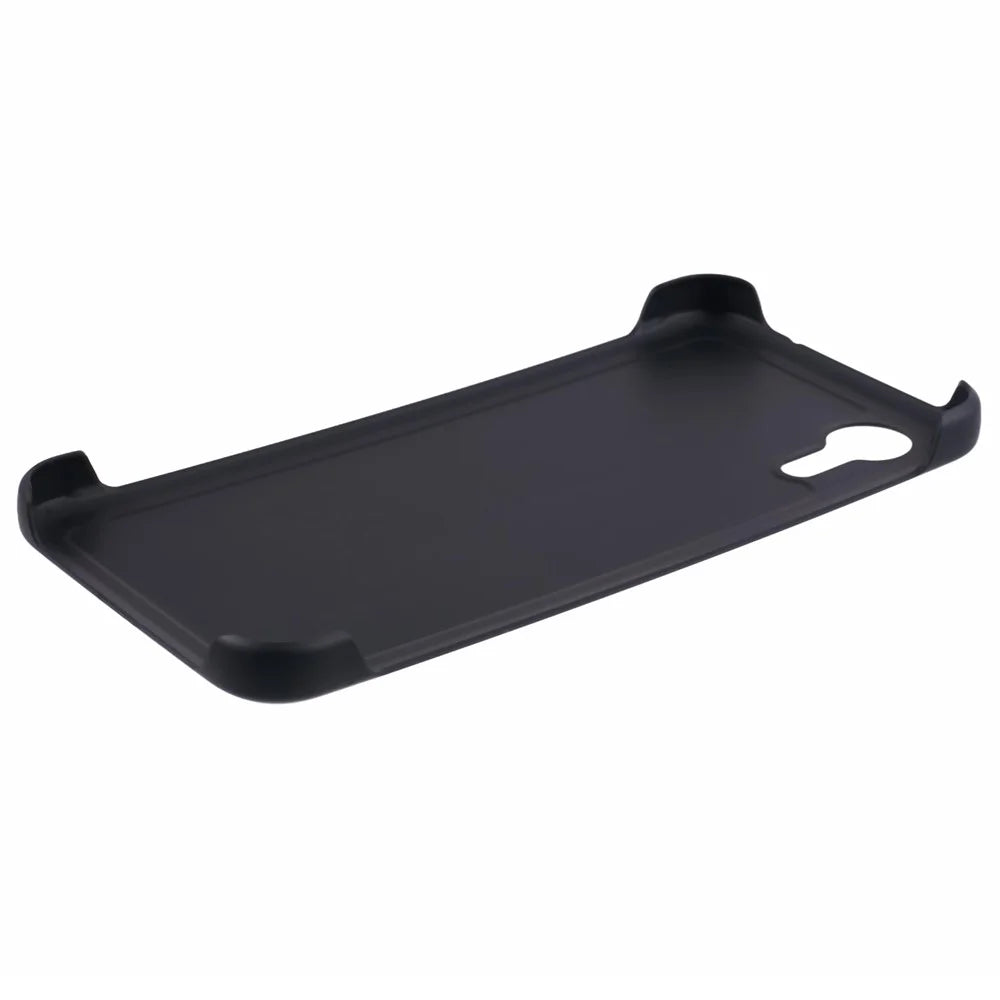 For Samsung Galaxy Xcover7 Matte Case Skin-touch Anti-fingerprint PC Phone Cover - Black - 5