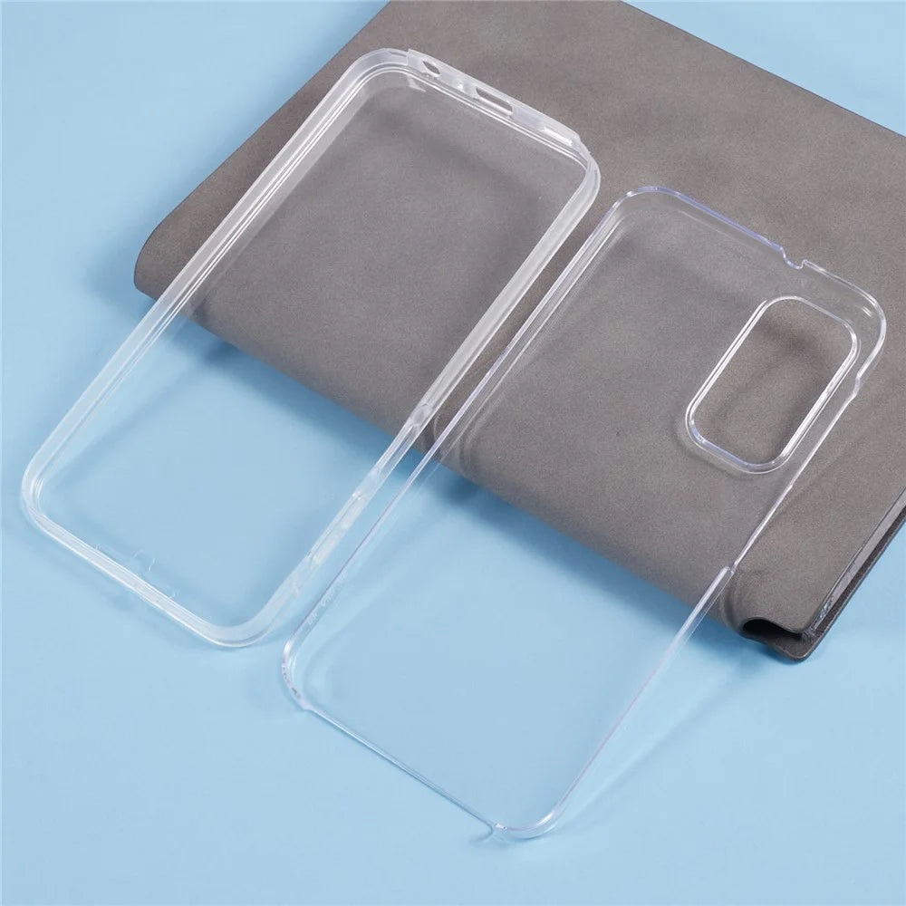For Samsung Galaxy A25 5G (Global) (161.0 x 76.5 x 8.3mm) Case Acrylic+TPU Cover with PET Film - 4