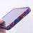 For iPhone 12 Pro Max 6.7 inch Case Hard PC Luminous  Phone Cover Compatible with MagSafe - Red and Blue V Pattern - 6