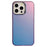 For iPhone 15 Pro Max Case PC+TPU Electroplating Lens Frame Laser Effect Phone Back Cover - Peacock Blue - 1