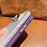For iPhone 15 Pro Max Case PC+TPU Electroplating Lens Frame Laser Effect Phone Back Cover - Peacock Blue - 2