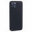 For iPhone 14 Case Skin-touch Rubberized Hard PC Shockproof Cell Phone Cover - Black - 3