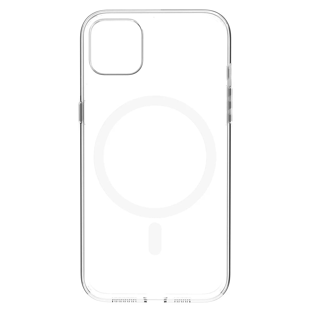 BENWIS PA-MCI For iPhone 14 / iPhone 13 6.1 inch Cover TPU+PC Clear Phone Case Compatible with MagSafe - 1