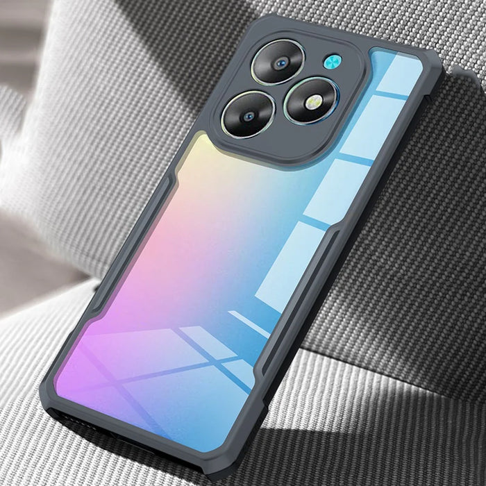 XUNDD For itel S23+ Case TPU+Acrylic Shockproof Smart Phone Cover - 3