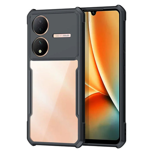 XUNDD For vivo Y100 5G Case Stylish TPU+Acrylic Drop Resistant Phone Cover - 1