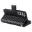 Style 012 for Samsung Galaxy S22 5G Case  Handbag Zipper Pocket Glitter Leather Phone Cover - Black - 3