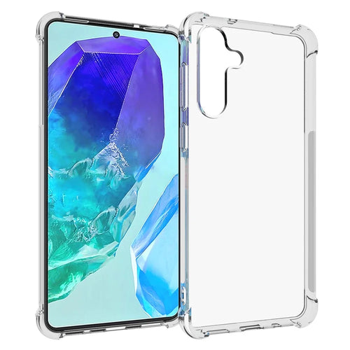For Samsung Galaxy M55 5G / C55 5G / F55 5G Phone Case HD Transparent Four Corner Airbag TPU Cover - 1