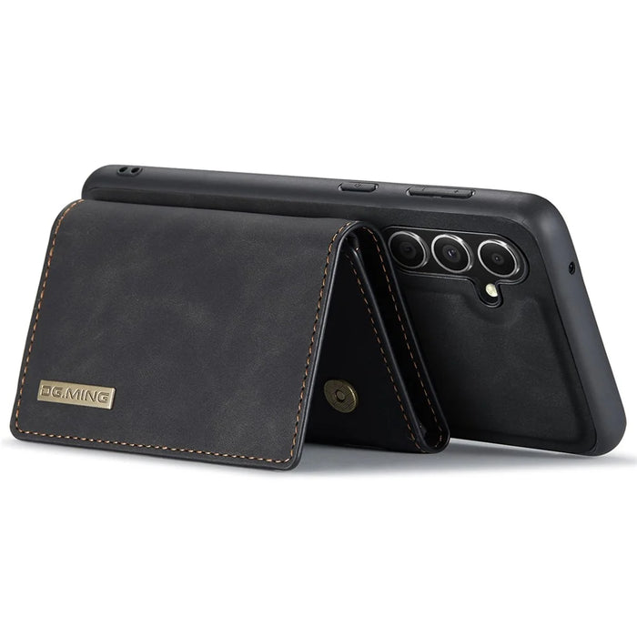 DG.MING M1 Series for Samsung Galaxy A15 4G / A15 5G Case Detachable Wallet Phone Cover - Black - 3